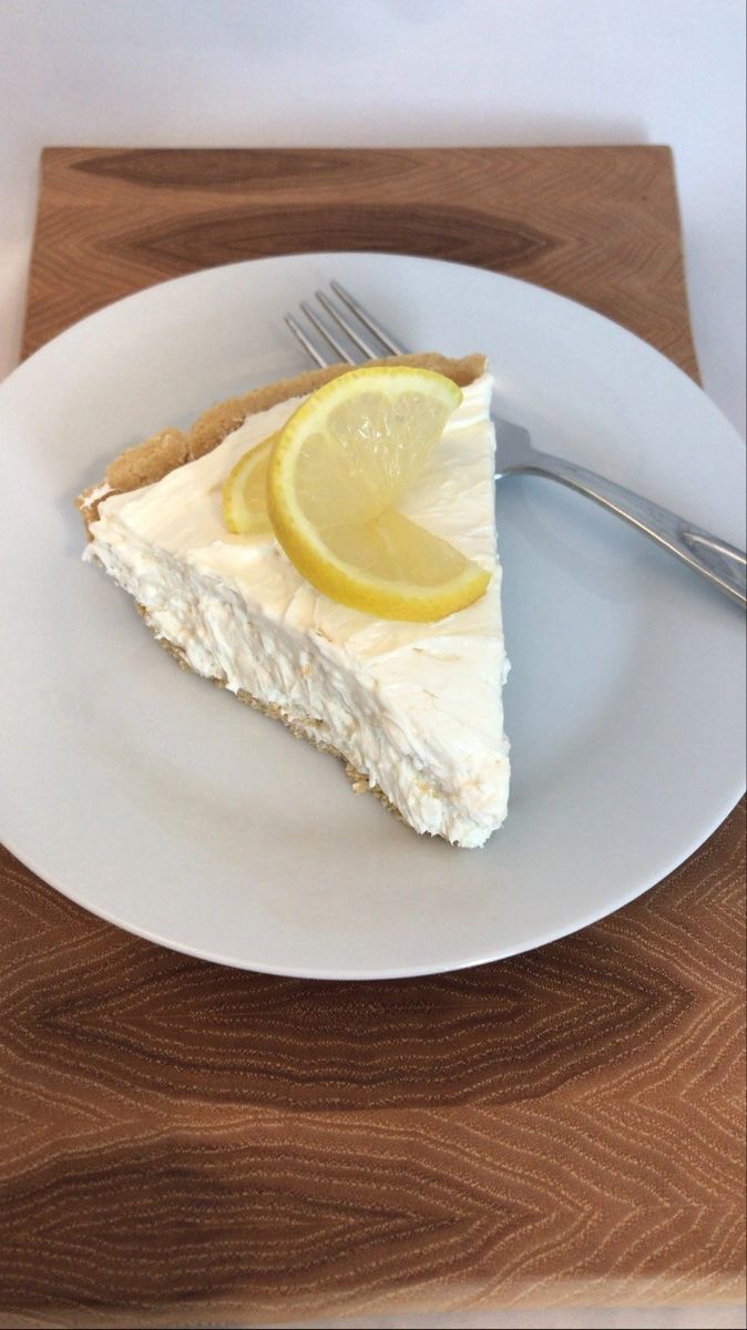 Tangy Lemon Cheesecake